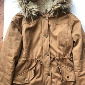 Hollister Women’s Bomber Jacket - SMALL